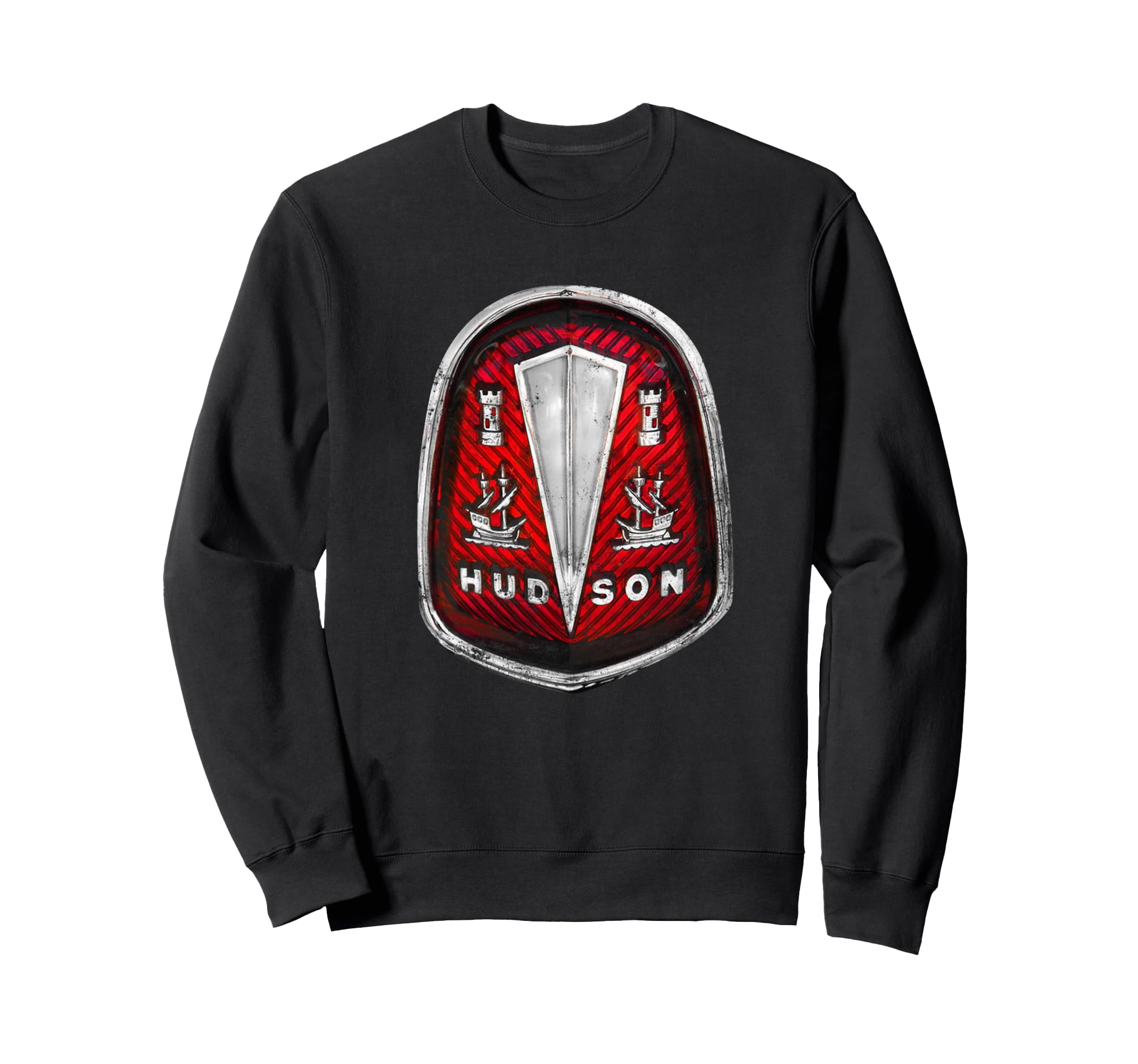 Car Logo Hudson Motor Car Co 1910 Sweatshirt - Unique Graphic for Adults - T-Shirt, Sweatshirt, Hoodie