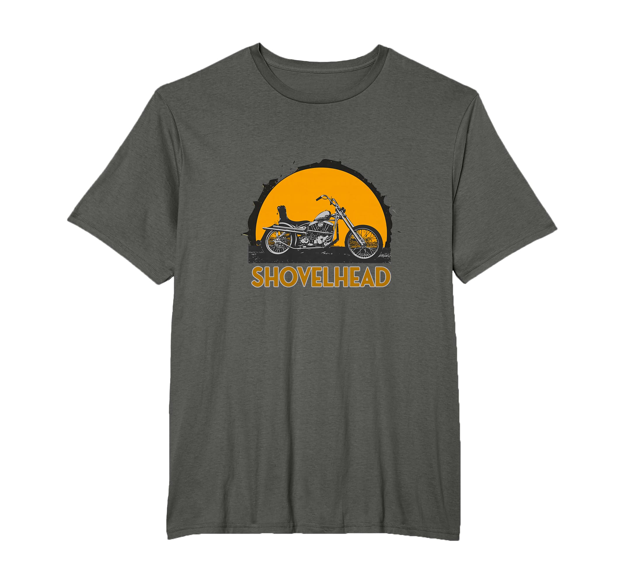 Old School Hd Shovelhead Chopper T-Shirt - Trendy Graphic for Adults - T-Shirt, Sweatshirt, Hoodie