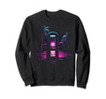 Vaporwave Phone Booth 80S Synthwave Sweatshirt - Trendy Graphic for Adults - T-Shirt, Sweatshirt, Hoodie