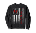 2024 Mike Pence American Flag Faded Sweatshirt - Unique Graphic Men Women - T-Shirt, Sweatshirt, Hoodie