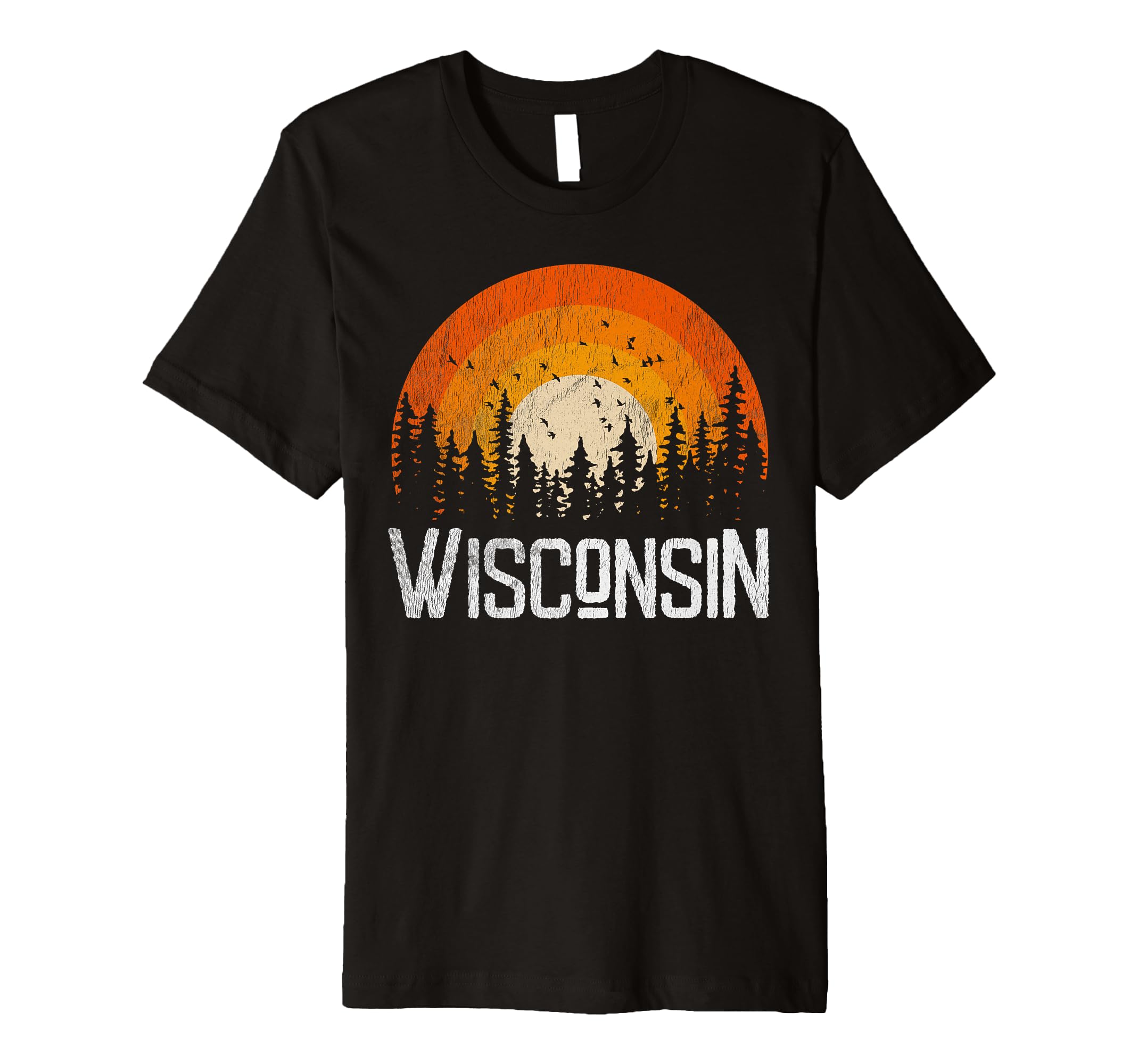 Wisconsin 70S 80S T-Shirt - Aesthetic Graphic Men Women - T-Shirt, Sweatshirt, Hoodie