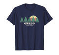 Owego Ny Throwback 70S T-Shirt - Trendy Graphic for Adults - T-Shirt, Sweatshirt, Hoodie