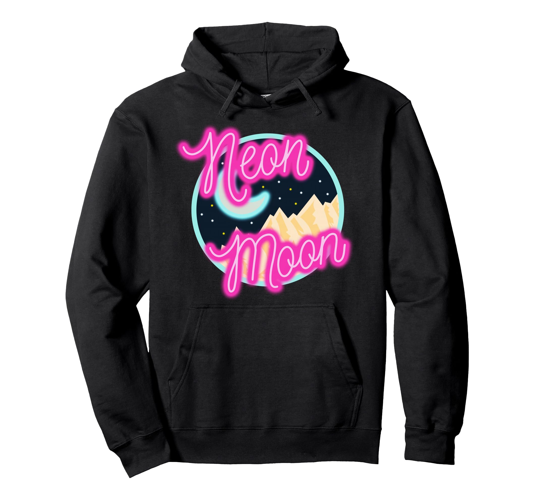 Neon Moon Western 80S 90S Country Hoodie - Streetwear Style Unisex - T-Shirt, Sweatshirt, Hoodie
