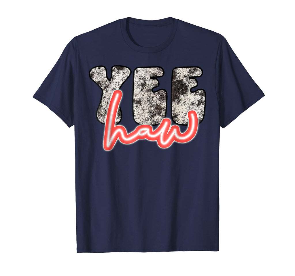 Yee Haw Howdy Rodeo Western Cowgirl T-Shirt - Aesthetic Graphic Men Women - T-Shirt, Sweatshirt, Hoodie
