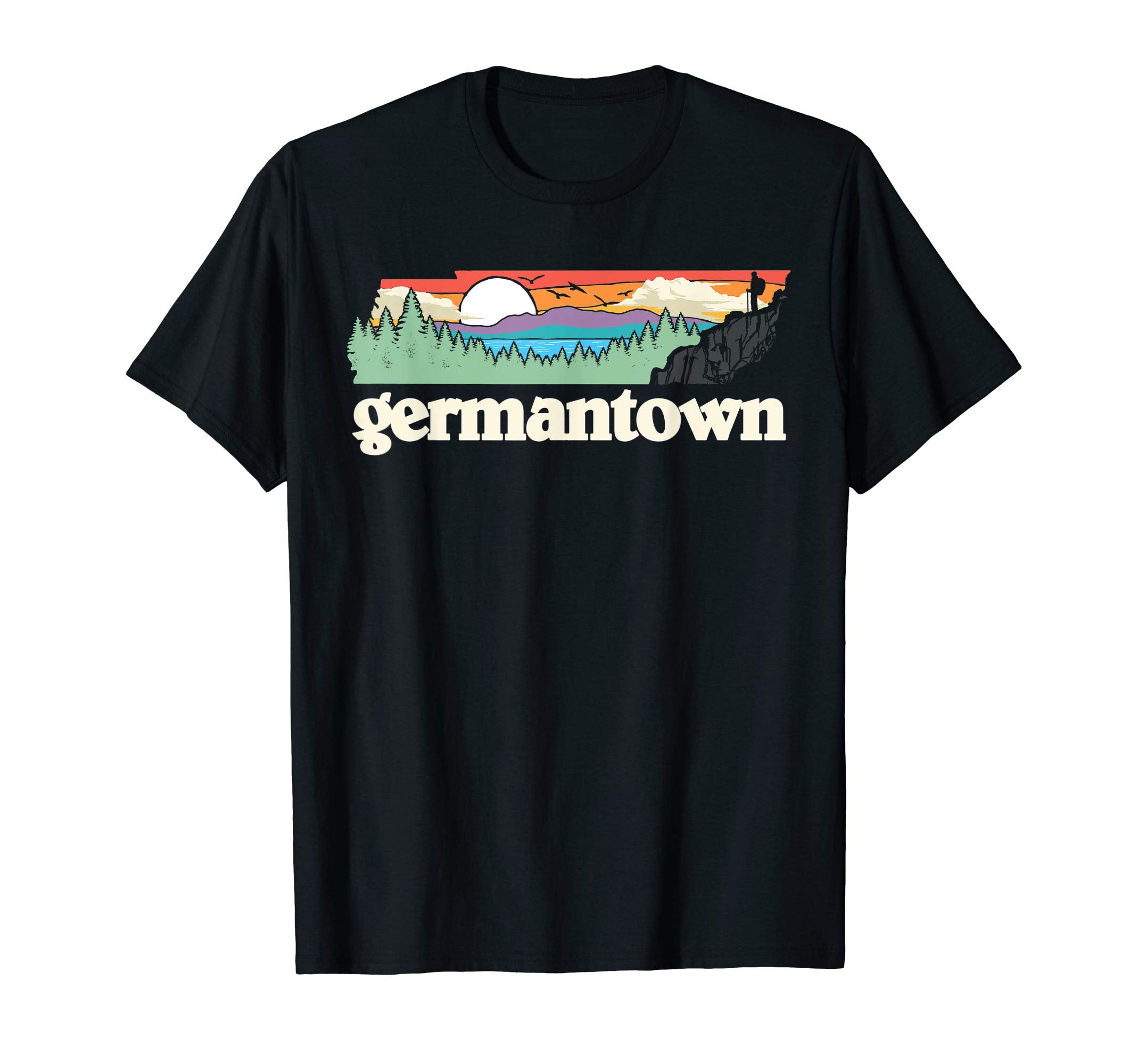 Germantown Tennessee Outdoors Nature T-Shirt - Novelty Apparel Unisex - T-Shirt, Sweatshirt, Hoodie