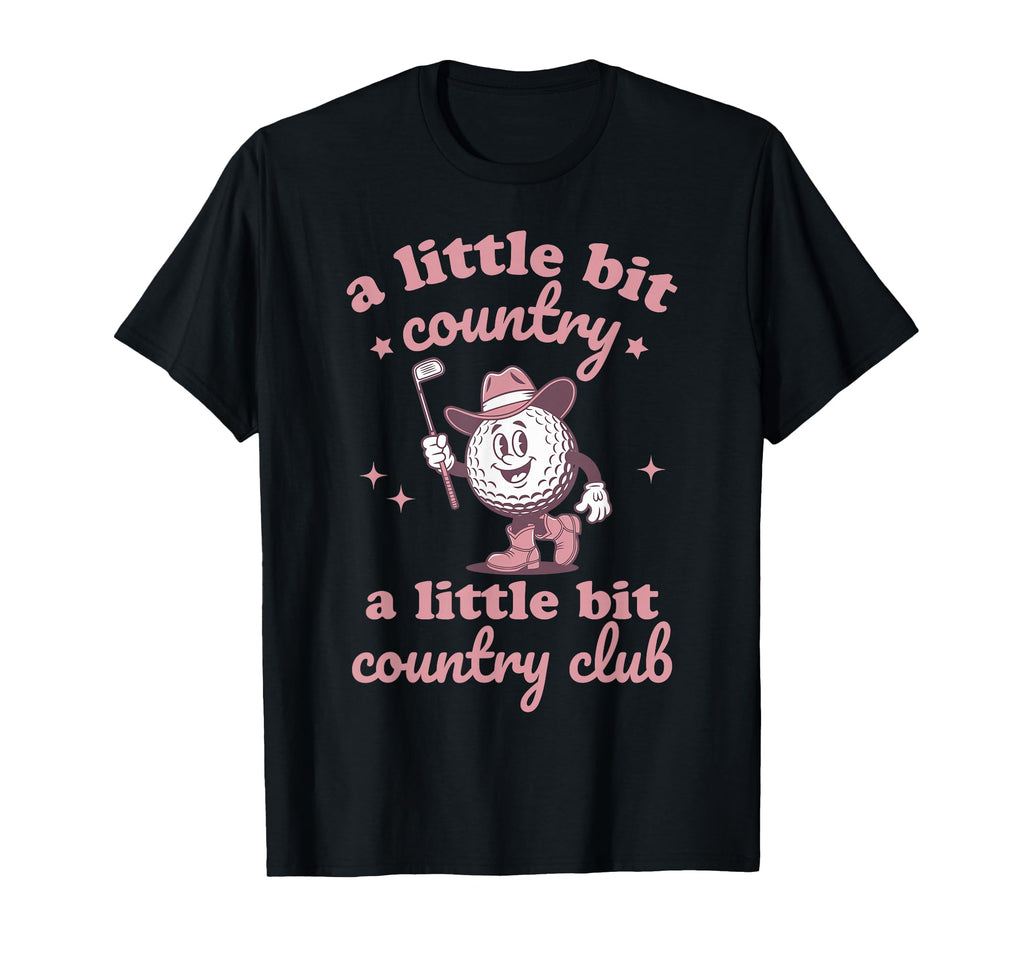 Country Golf Southern Cowgirl Golfing T-Shirt - Graphic Print Men Women - T-Shirt, Sweatshirt, Hoodie