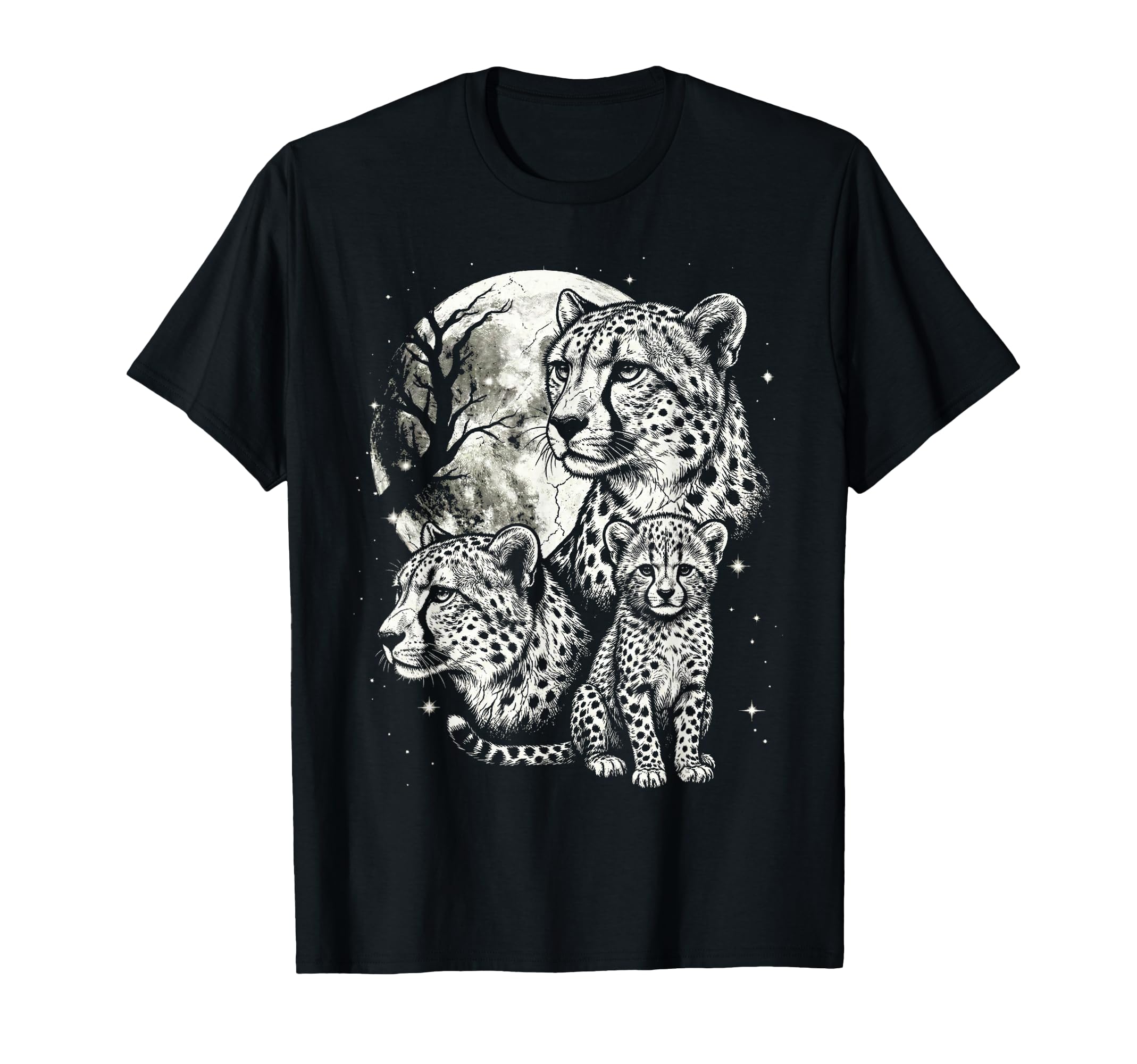Cheetah 90S Aesthetic Y2K Cheetah T-Shirt - Custom Art Print Men Women - T-Shirt, Sweatshirt, Hoodie