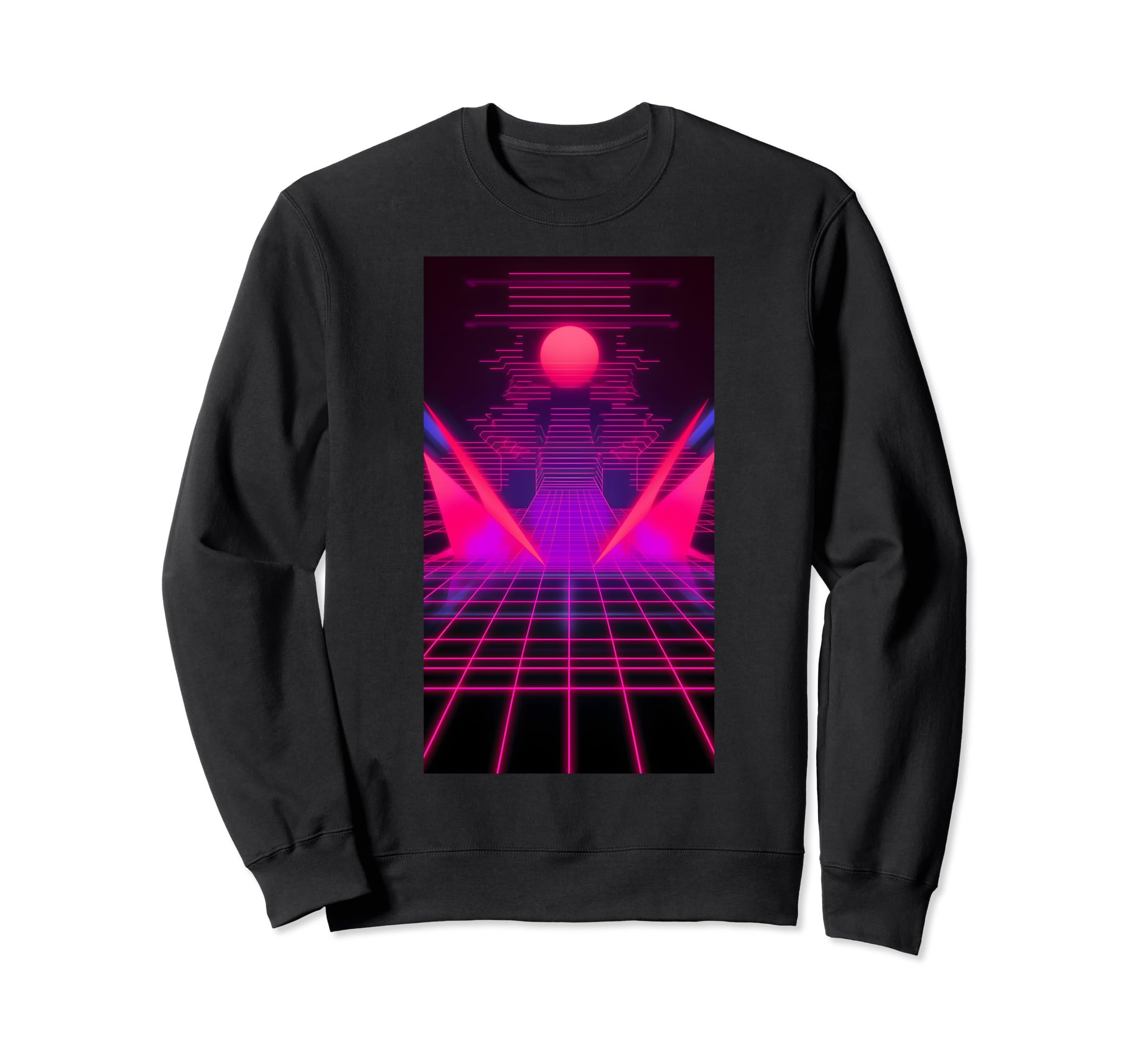 Retrowave 80S Vaporwave Synthwave Sweatshirt - Fun Novelty Design Unisex - T-Shirt, Sweatshirt, Hoodie
