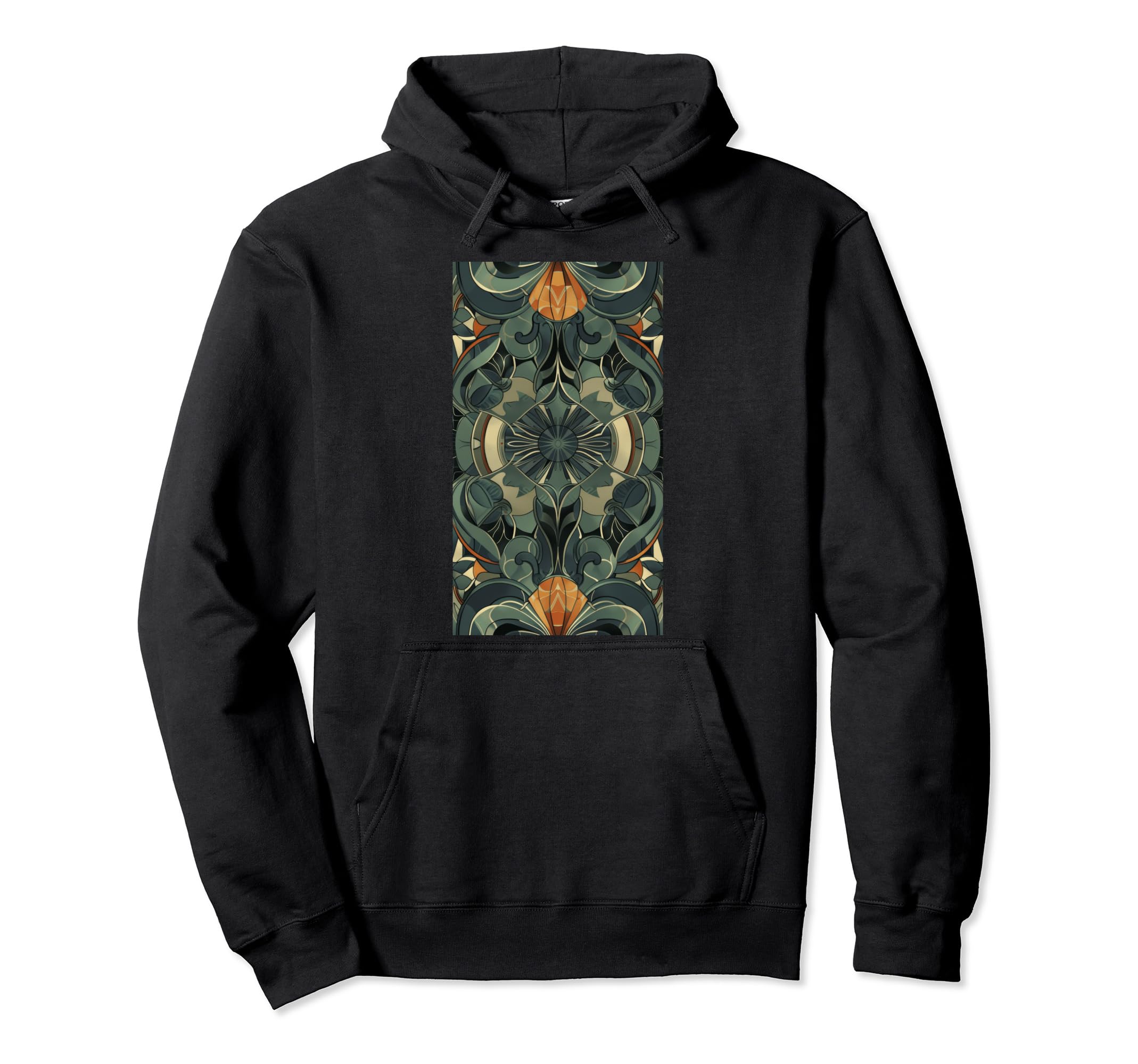 Abstract Pattern Art Mandala Art Hoodie - Streetwear Style Men Women - T-Shirt, Sweatshirt, Hoodie