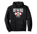 West Palm Beach Florida Fl Throwback Hoodie - Streetwear Style Unisex - T-Shirt, Sweatshirt, Hoodie