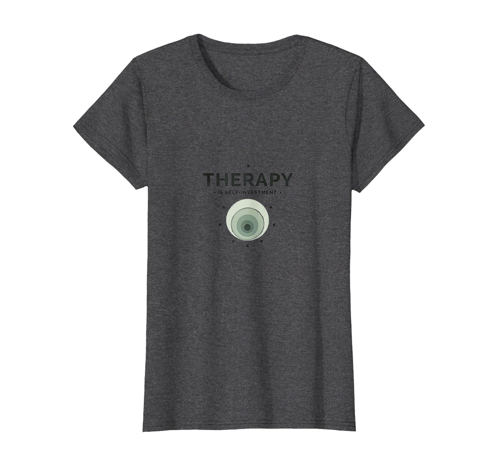 Therapy Is Self Investment Mental T-Shirt - Trendy Graphic for Adults - T-Shirt, Sweatshirt, Hoodie