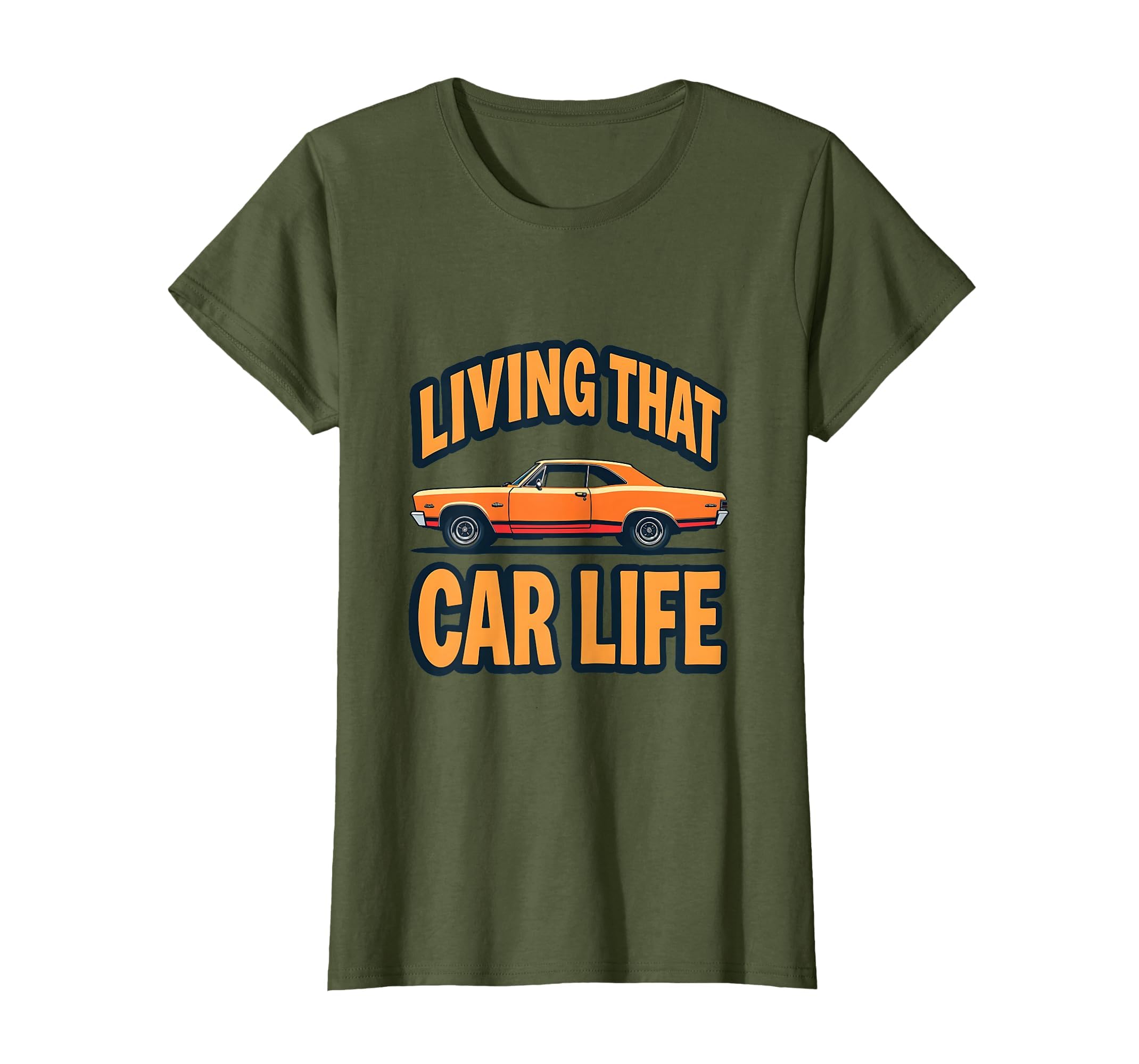 Living That Car Life Automotive T-Shirt - Aesthetic Graphic Men Women - T-Shirt, Sweatshirt, Hoodie