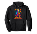 Healing Energy Only Lightworker Hoodie - Aesthetic Graphic for Adults - T-Shirt, Sweatshirt, Hoodie