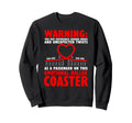 Warning Emotional Roller Coaster Sweatshirt - Aesthetic Graphic Men Women - T-Shirt, Sweatshirt, Hoodie