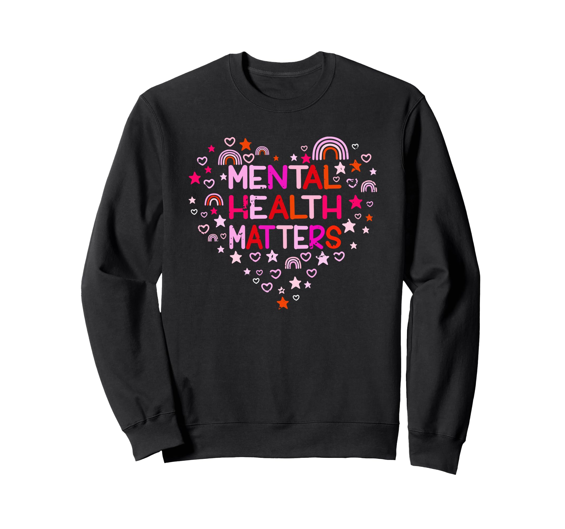 Mental Health Matters Mental Sweatshirt - Fun Novelty Design for Adults - T-Shirt, Sweatshirt, Hoodie