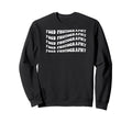 Food Photography Wavy Text Sweatshirt - Casual Everyday Wear for Adults - T-Shirt, Sweatshirt, Hoodie