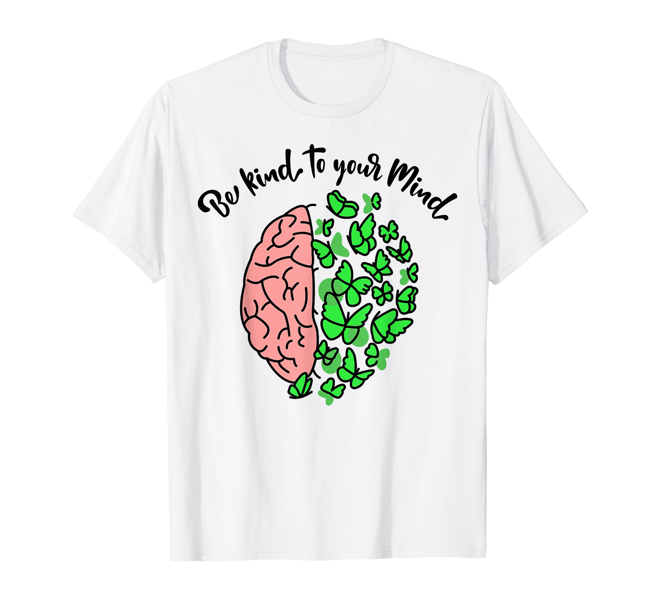 Kind To Mind Depression Mental Health T-Shirt - Aesthetic Graphic Unisex - T-Shirt, Sweatshirt, Hoodie