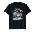 Texas Funny Cat Cowboy Hat Cat Meme T-Shirt - Minimalist Print Men Women - T-Shirt, Sweatshirt, Hoodie