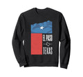 El Paso Texas Typography Stylized Sweatshirt - Graphic Print Men Women - T-Shirt, Sweatshirt, Hoodie
