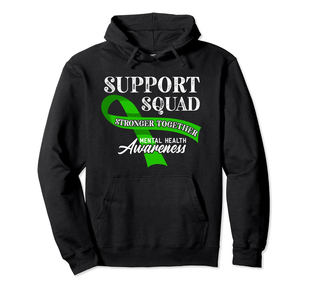 Support Awareness Squad I Depression Hoodie - Streetwear Style Men Women - T-Shirt, Sweatshirt, Hoodie