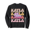 Kayla Name Roller Skating Hobby Sweatshirt - Unique Graphic Men Women - T-Shirt, Sweatshirt, Hoodie