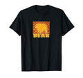 Bear Sunset 70S Animal Lover Forest T-Shirt - Custom Art Print for Adults - T-Shirt, Sweatshirt, Hoodie