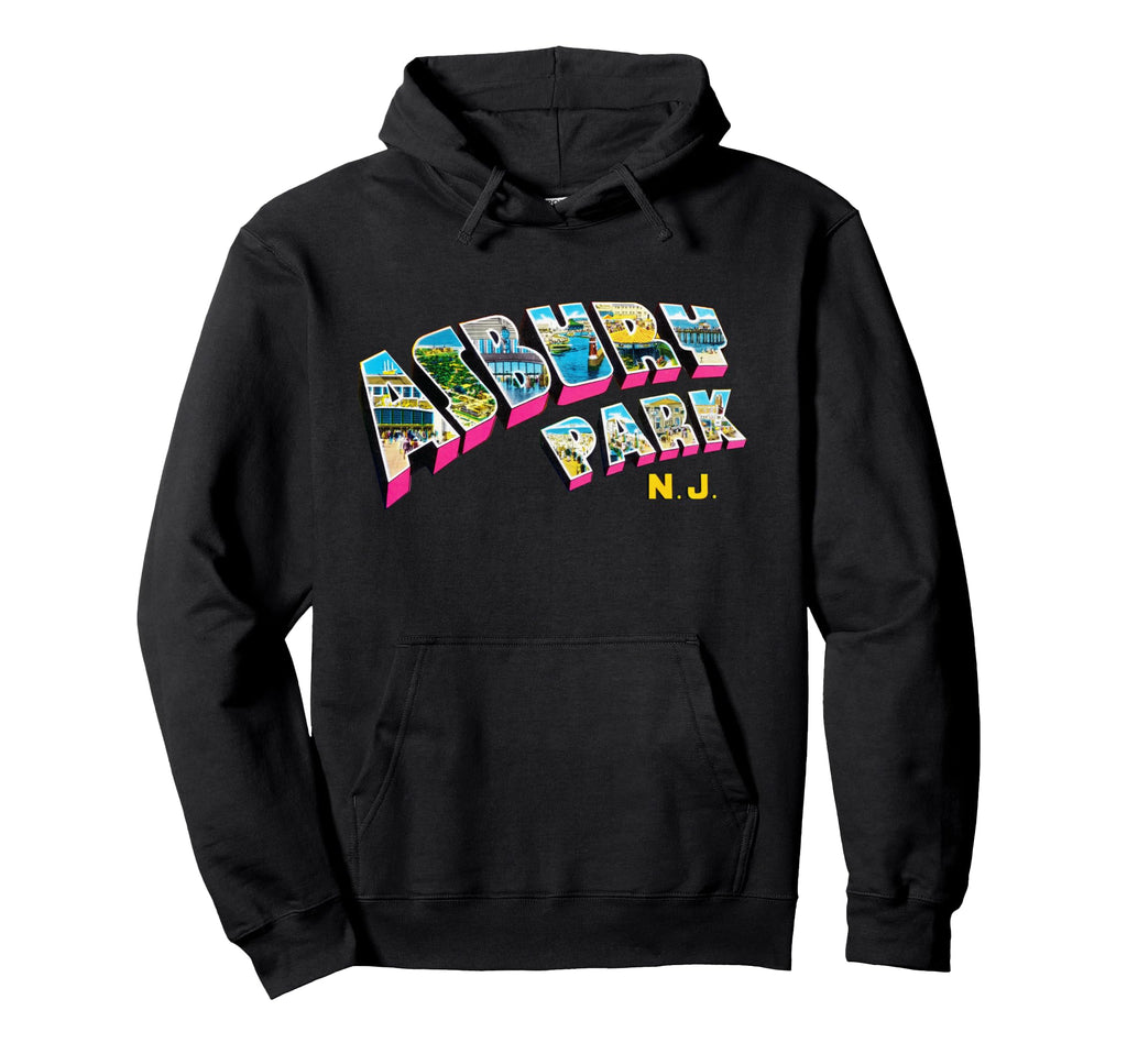 Asbury Park New Jersey Nj Hoodie - Custom Art Print for Adults - T-Shirt, Sweatshirt, Hoodie