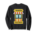 Ticket Booth Illustration Sweatshirt - Streetwear Style Unisex - T-Shirt, Sweatshirt, Hoodie