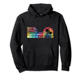 Duval Street Key West Tie Dye Inspired Hoodie - Streetwear Style Men Women - T-Shirt, Sweatshirt, Hoodie