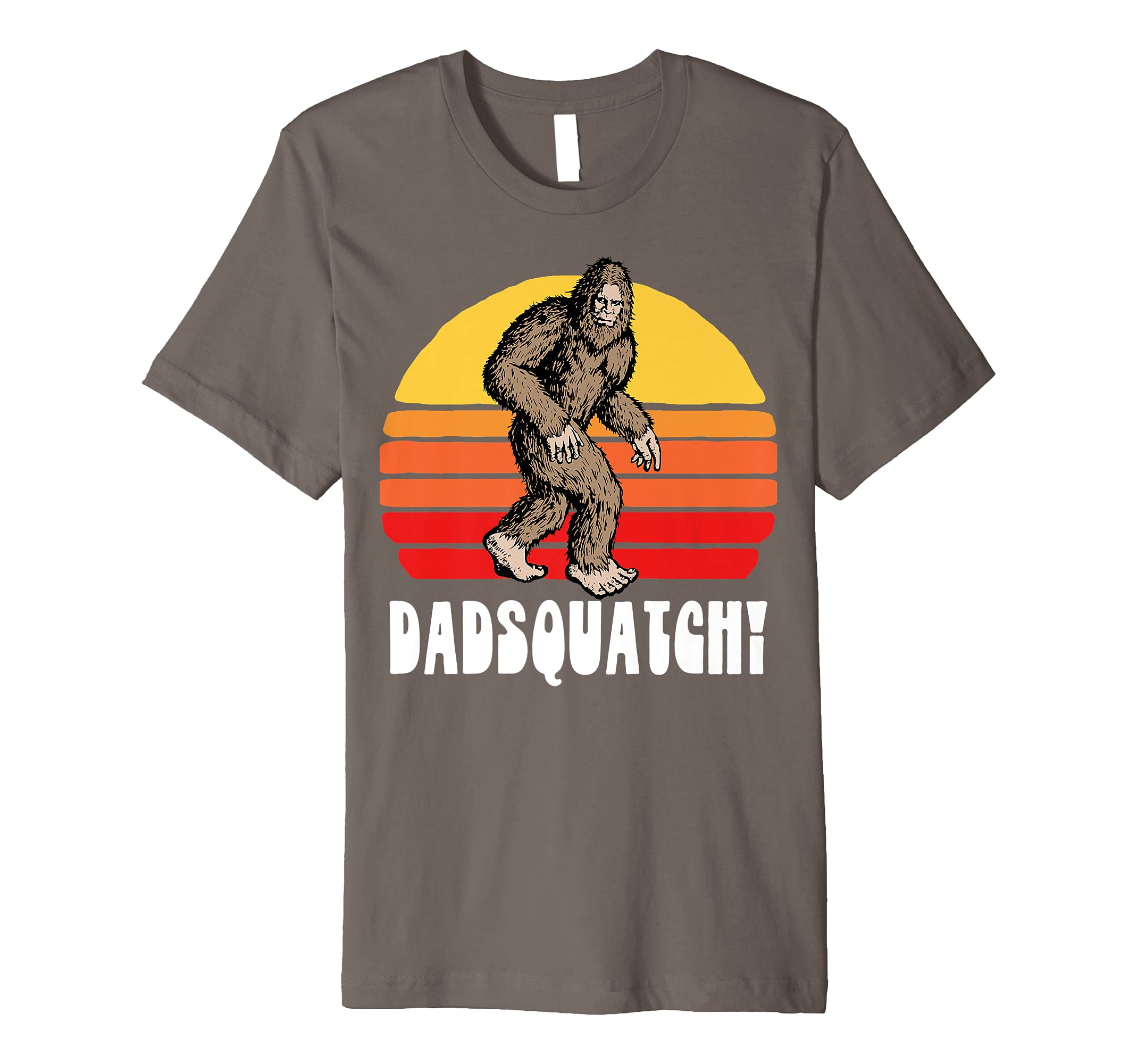 Dadsquatch Funny Bigfoot Sasquatch Dad T-Shirt - Novelty Apparel Unisex - T-Shirt, Sweatshirt, Hoodie