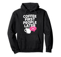 Introvert Coffee Lover Social Battery Hoodie - Trendy Graphic Unisex - T-Shirt, Sweatshirt, Hoodie