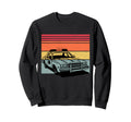 Police Car Tv Cop Shows 70S 80S Sunset Sweatshirt - Custom Art Print Unisex - T-Shirt, Sweatshirt, Hoodie