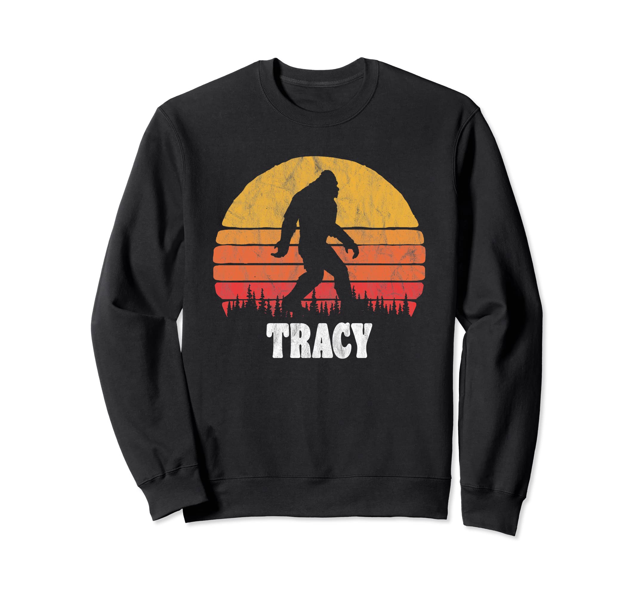 Tracy Eighties Bigoot Sunset Sweatshirt - Aesthetic Graphic Men Women - T-Shirt, Sweatshirt, Hoodie