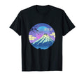 Mt Fuji Japan Outrun Vaporwave Aesthetic T-Shirt - Streetwear Style Unisex - T-Shirt, Sweatshirt, Hoodie