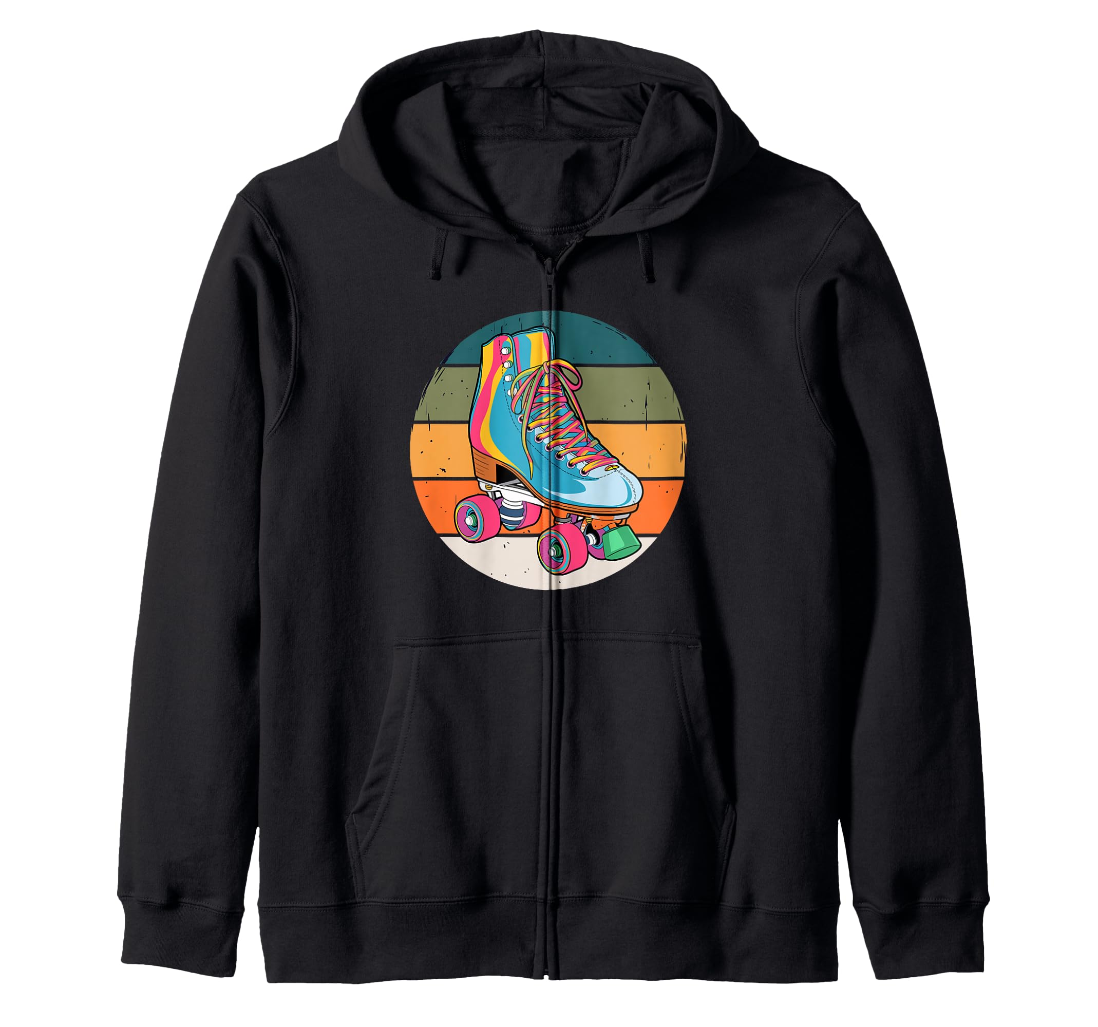 Roller Skates Roller Skating Roller Hoodie - Unique Graphic for Adults - T-Shirt, Sweatshirt, Hoodie