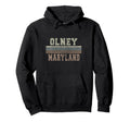 Olney Maryland Hoodie - Graphic Print Unisex - T-Shirt, Sweatshirt, Hoodie