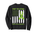 Fight Stigma American Flag Mental Sweatshirt - Unique Graphic Men Women - T-Shirt, Sweatshirt, Hoodie