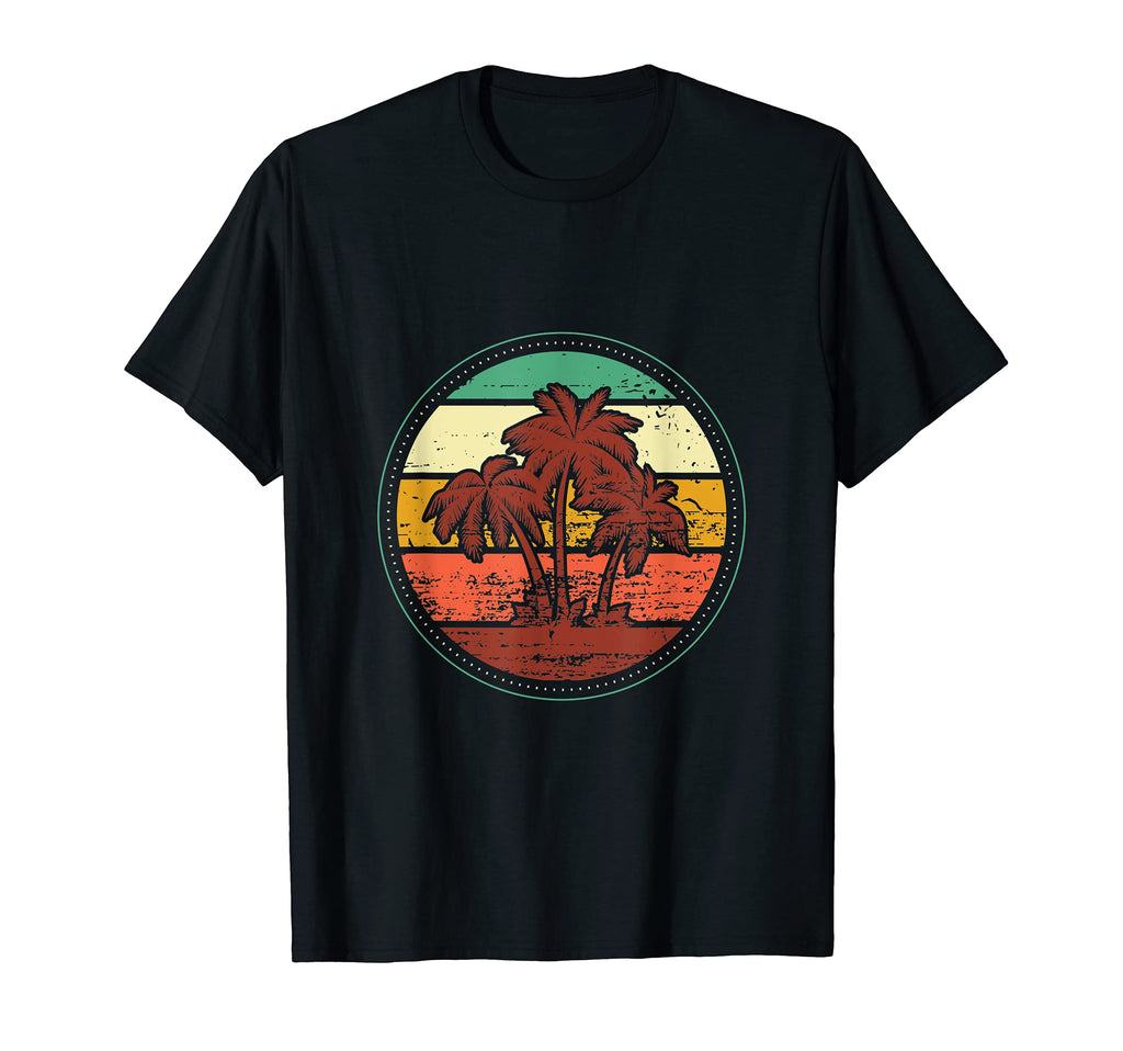 Palm Tree Tropical Beach Sunset T-Shirt - Trendy Graphic Men Women - T-Shirt, Sweatshirt, Hoodie
