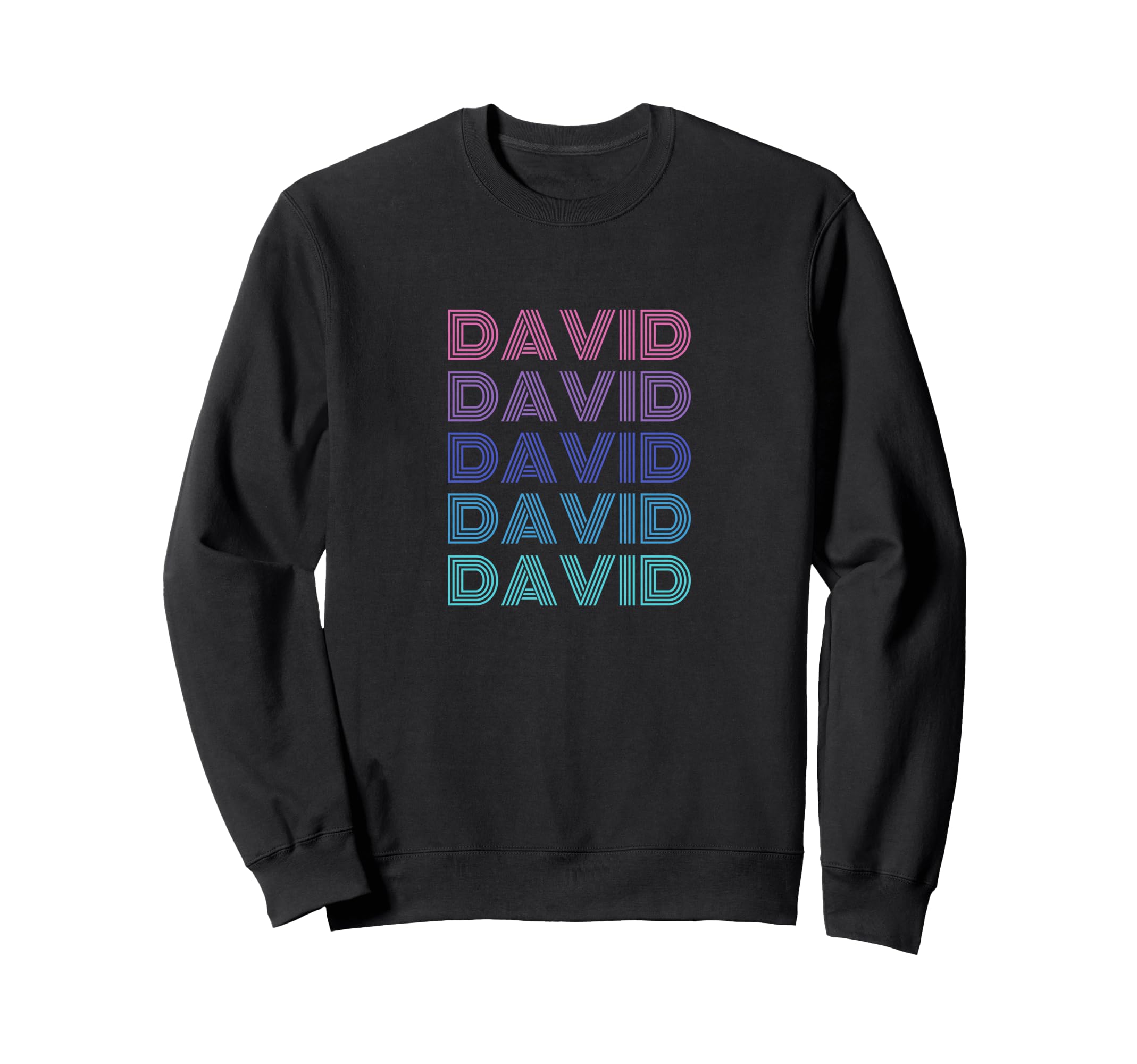 David Funny Name Sweatshirt - Custom Art Print for Adults - T-Shirt, Sweatshirt, Hoodie
