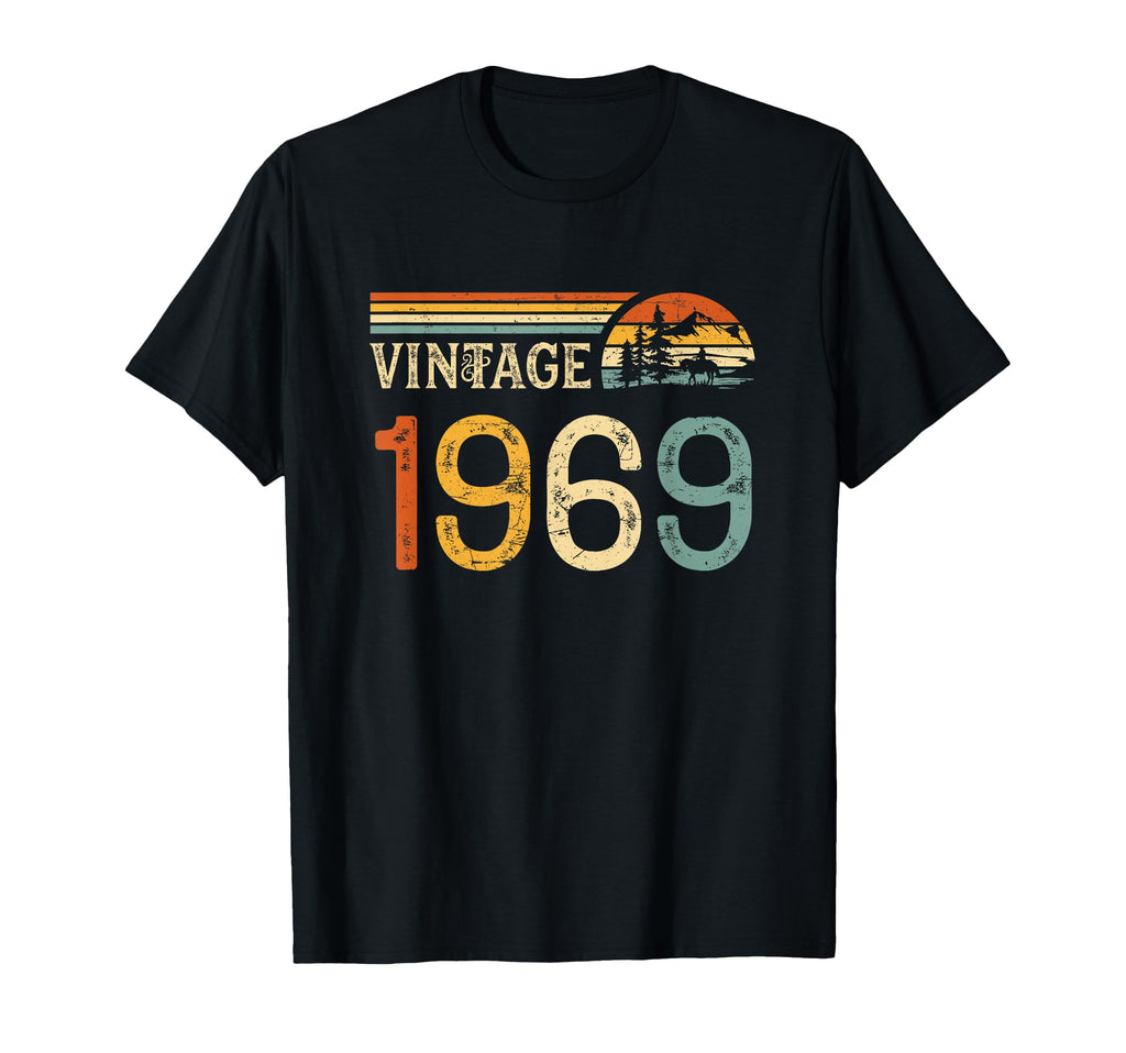 57Th Birthday 1969 57 Years Old Bday T-Shirt - Unique Graphic Men Women - T-Shirt, Sweatshirt, Hoodie