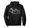 Old German Cars E36 Drifting Tuning Hoodie - Graphic Print Unisex - T-Shirt, Sweatshirt, Hoodie