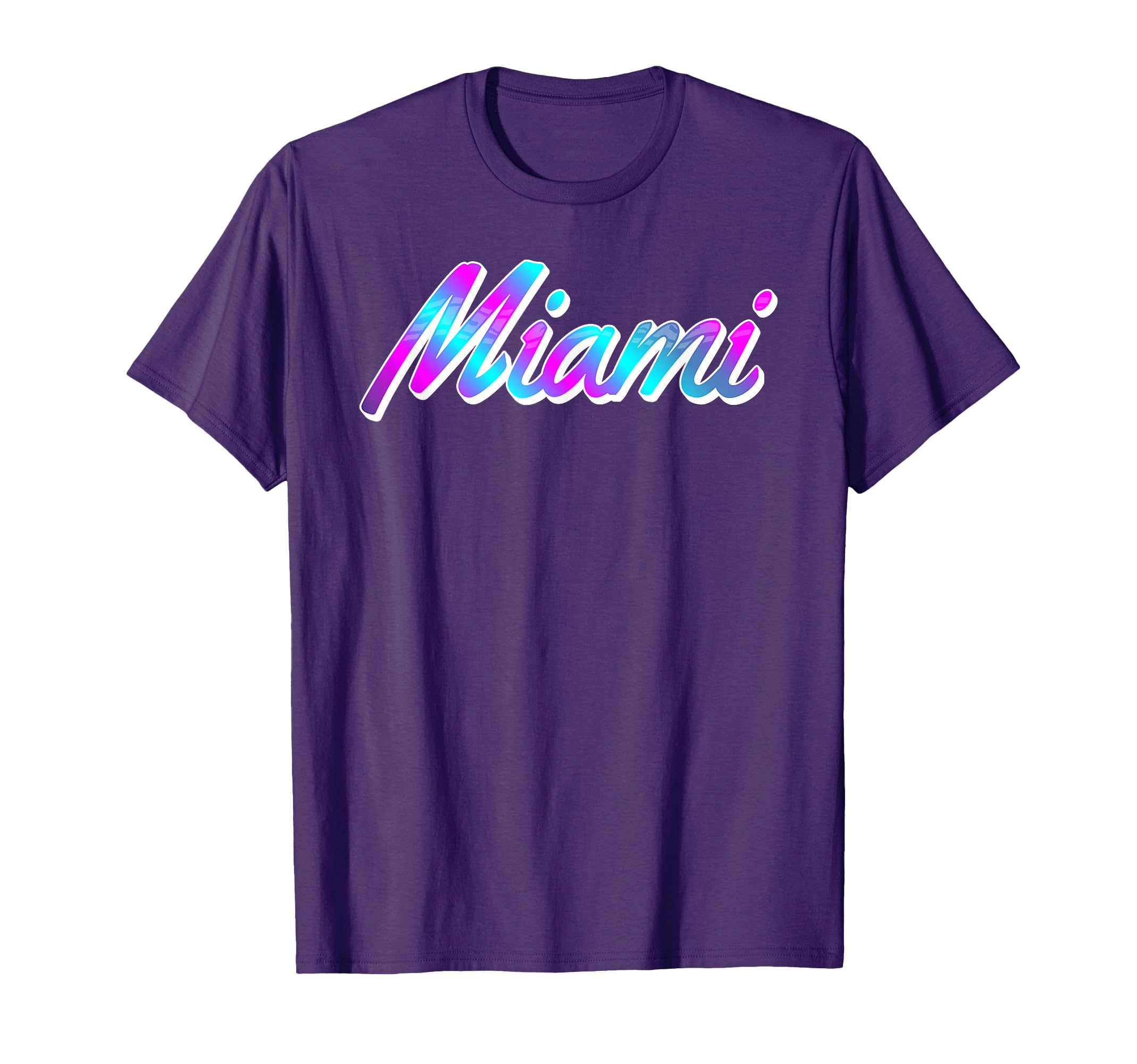Miami Vaperwave Synthwave 80S 90S T-Shirt - Graphic Print Men Women - T-Shirt, Sweatshirt, Hoodie