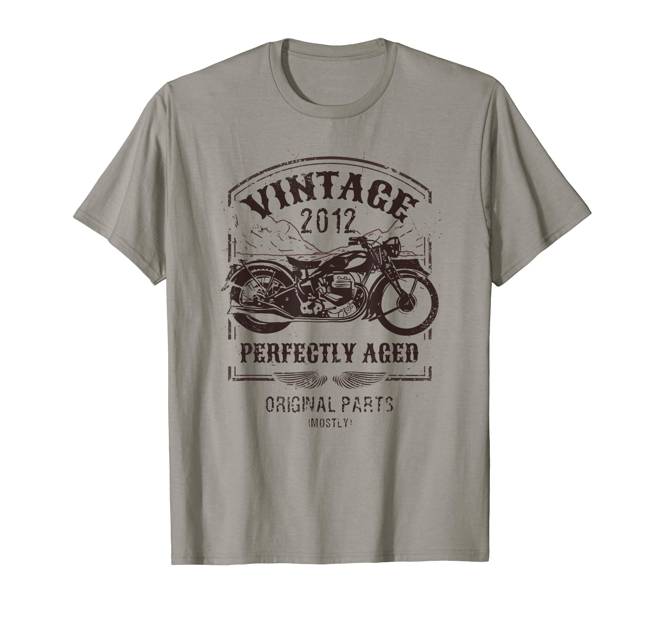 Born 2012 Motorcycle Motorbike T-Shirt - Casual Everyday Wear for Adults - T-Shirt, Sweatshirt, Hoodie