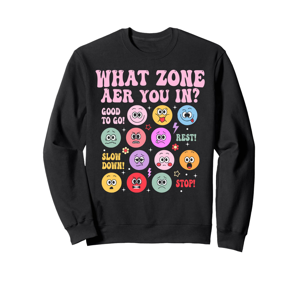 Zone Regulation School Counselor Sweatshirt - Minimalist Print Men Women - T-Shirt, Sweatshirt, Hoodie
