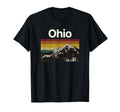 Ohio Souvenir Hiking Mountains Sunset T-Shirt - Streetwear Style Men Women - T-Shirt, Sweatshirt, Hoodie