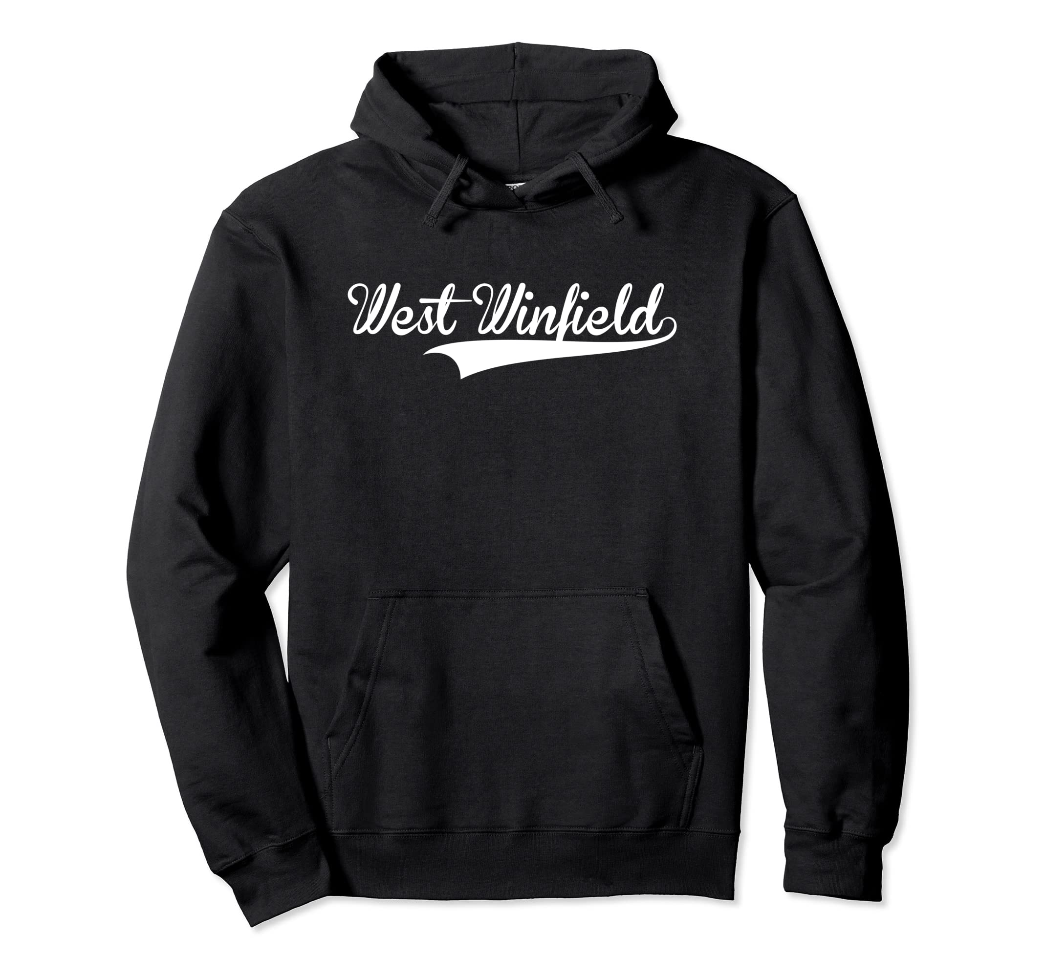 West Winfield Baseball Font Hoodie - Novelty Apparel Men Women - T-Shirt, Sweatshirt, Hoodie