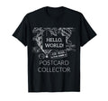 Postcard Collector Deltiologist T-Shirt - Casual Everyday Wear Men Women - T-Shirt, Sweatshirt, Hoodie
