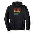Multilingual Mom Typography Bold Hoodie - Novelty Apparel Men Women - T-Shirt, Sweatshirt, Hoodie