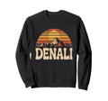 Denali National Park Sunset 70S Alaska Sweatshirt - Trendy Graphic Unisex - T-Shirt, Sweatshirt, Hoodie