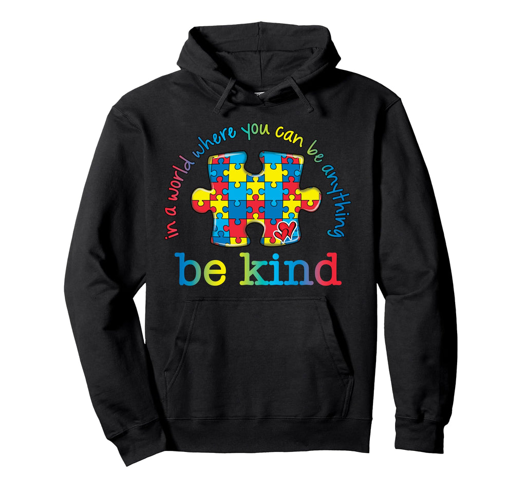 Neurodiversity Brain Autism Awareness Hoodie - Graphic Print for Adults - T-Shirt, Sweatshirt, Hoodie